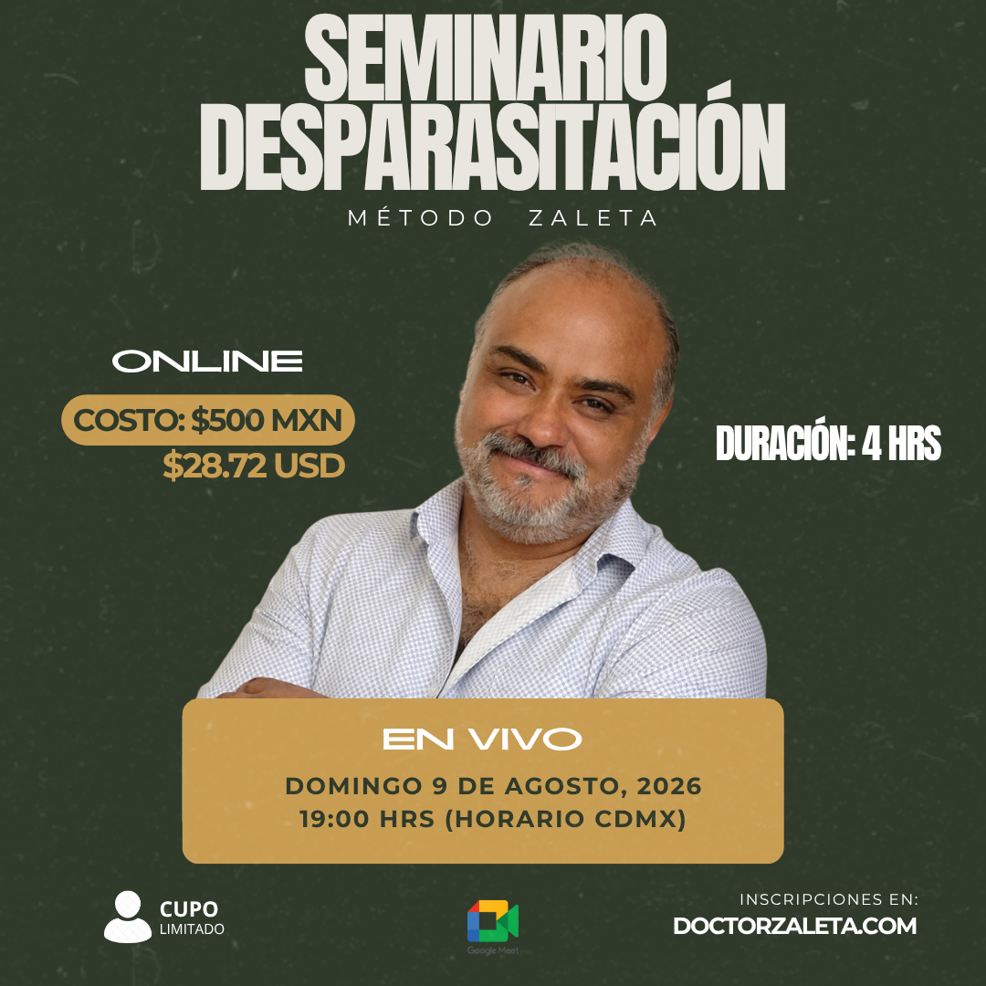 SEMINARIO DESPARASITACIÓN - AGOSTO