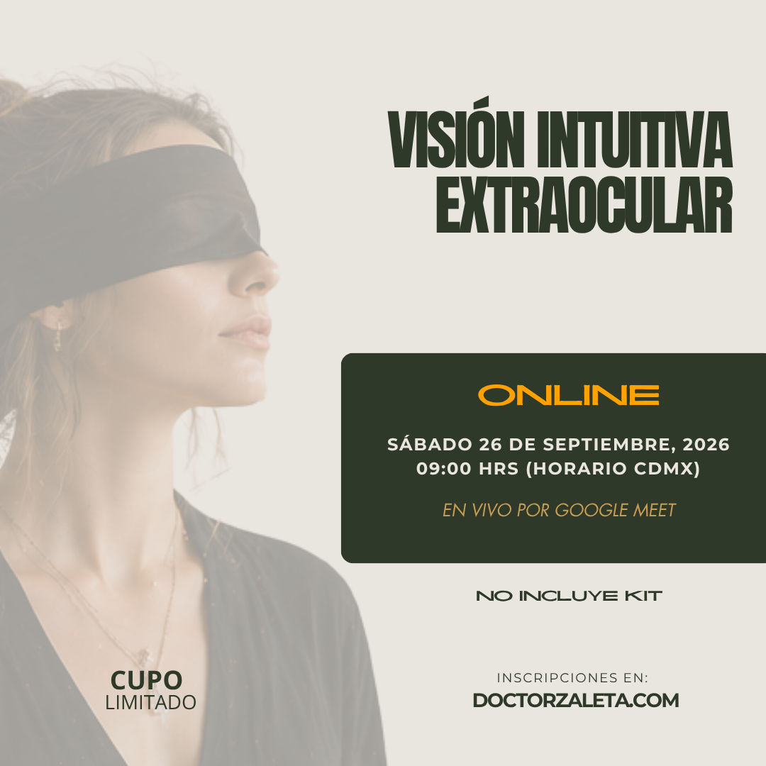 TALLER ONLINE - VISIÓN INTUITUVA EXTRAOCULAR