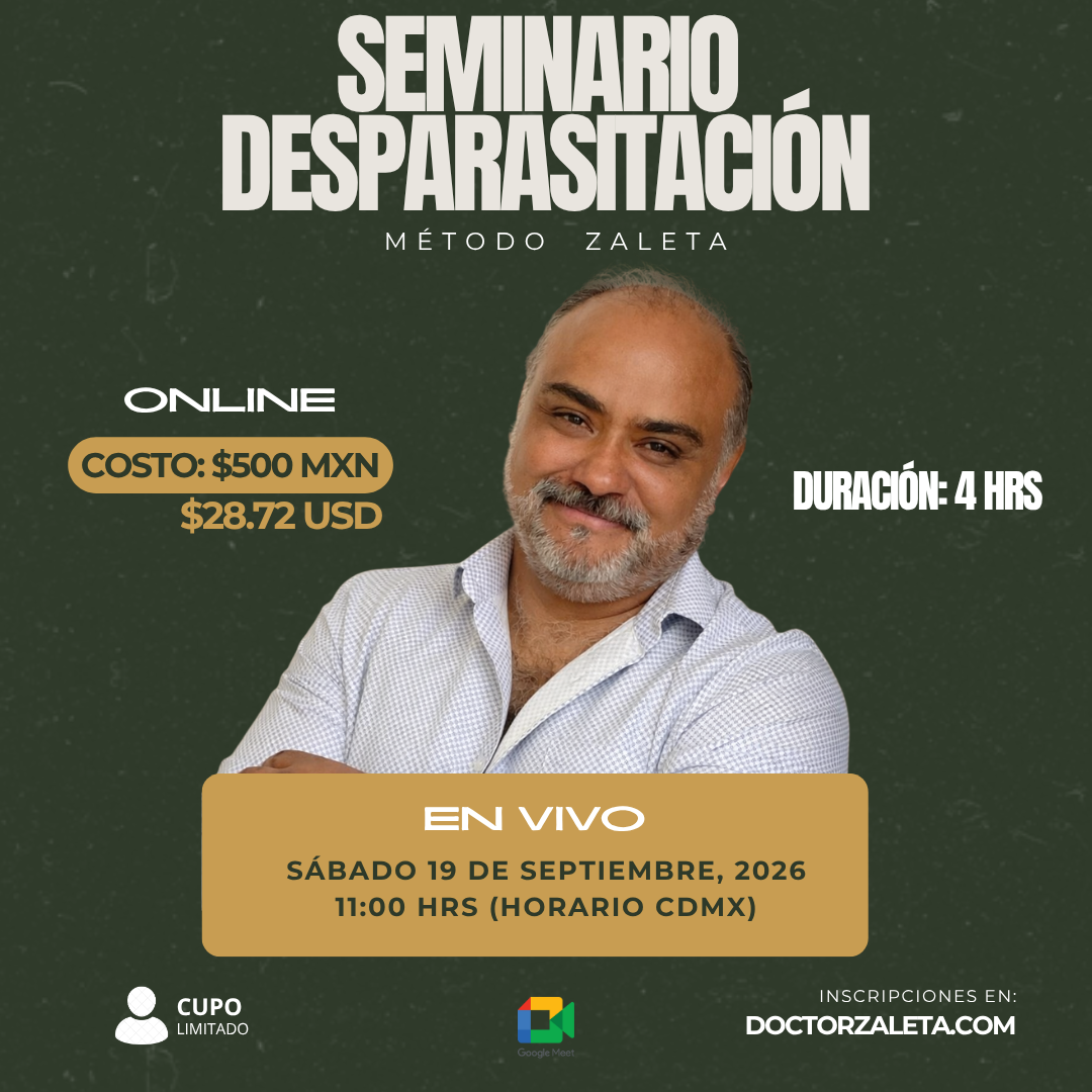 SEMINARIO DESPARASITACIÓN - SEPTIEMBRE