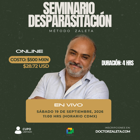 SEMINARIO DESPARASITACIÓN - SEPTIEMBRE