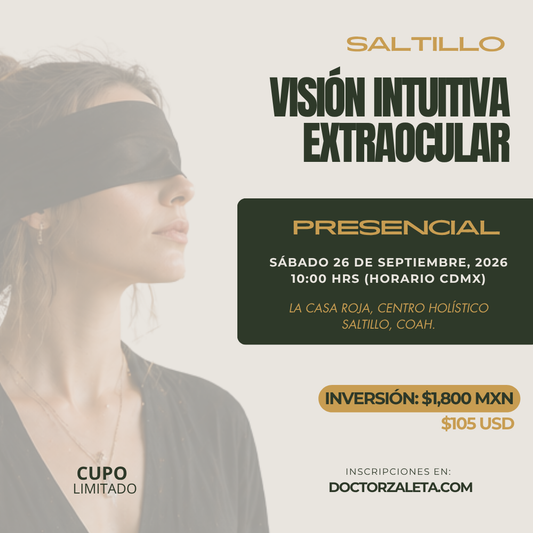 TALLER VISIÓN INTUITIVA EXTRAOCULAR - PRESENCIAL